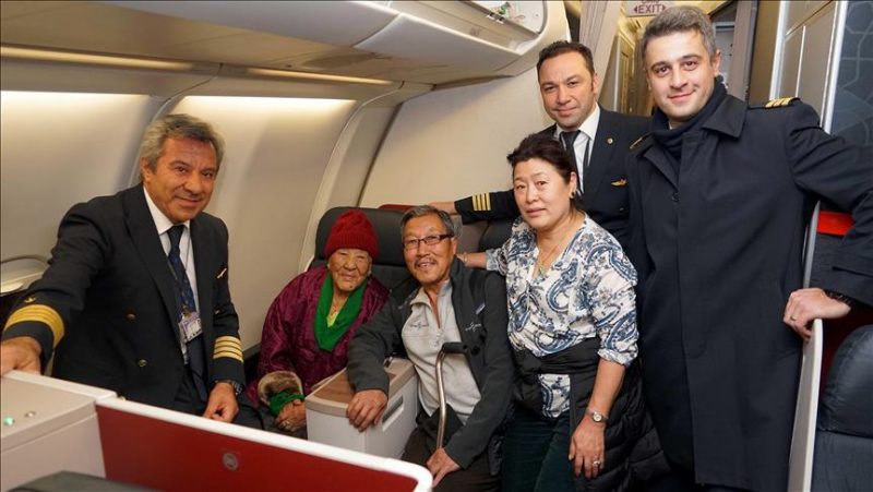 Oldest passenger of Turkish Airlines crossed continents item-thumbnail
