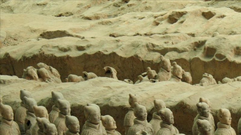China: 1st-century BC painted terracotta figures found item-thumbnail