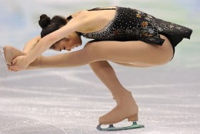 Güney Koreli buz patencisi Yu-Na Kim yine kazandı