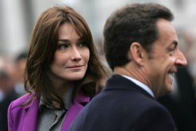 Carla Bruni, Sarkozy