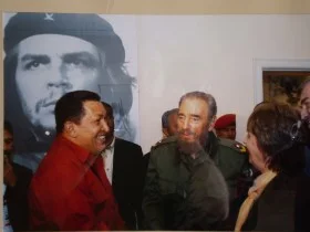 Fidel Castro ve Hugo Chavez 2006 Yılında Che'nin Fotoğraf Sergisinde-Nationalturk