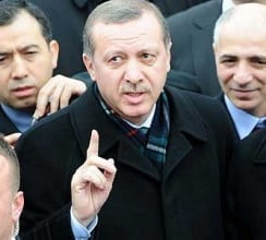 Recep Tayyip Erdoğan İzmit'te