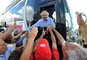 kilicdaroglu secim otobusu