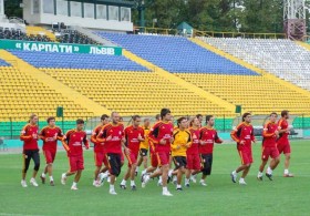 galatasaray karpaty antrenman