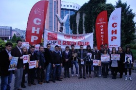 chp genclik protesto