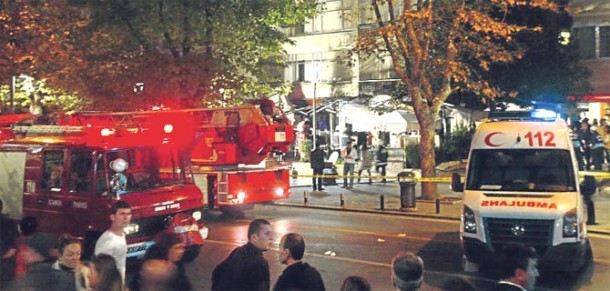 bagdat caddesi yanginnnn