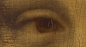 mona lisa goz bebegi
