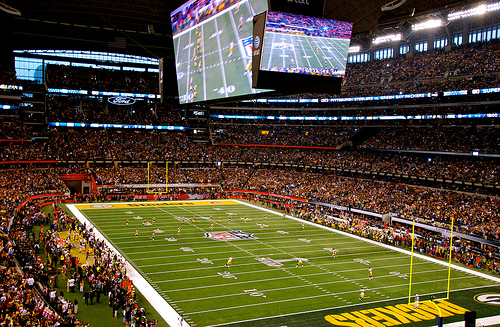 Super Bowl 2011 Texas Packers - Steelers
