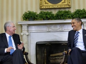 obama monti gorusmesi