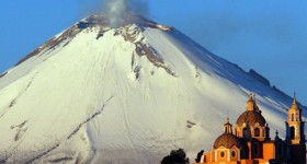 Meksika Popocatepetl Yanardagi