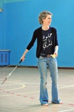 first lady banminton