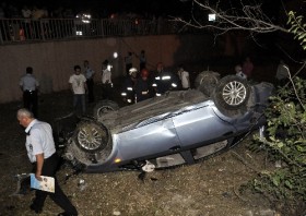 Halkalı'da trafik kazası