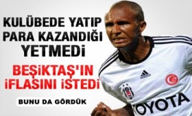 Aurelio Besiktasın iflasını istedi