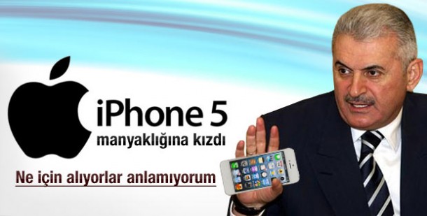 Binali Yıldırım iPhone 5 alanları neden tepikledi ?