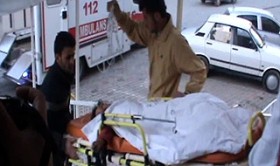 Ceylanpınar'da çadır yangını