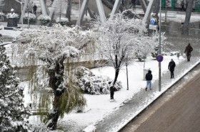 KOCAELI'DE KAR YAGISI