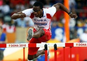 Olimpiyat Şampiyonu Küba'lı Atlet Dayron Robles