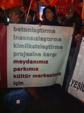 'Taksim 1 Mayıs alanımıza dokunma' eylemi