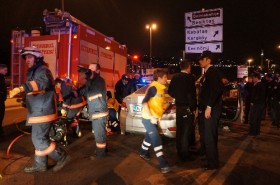 Beşiktaş’ta kaza: 2 ölü, 3 yaralı