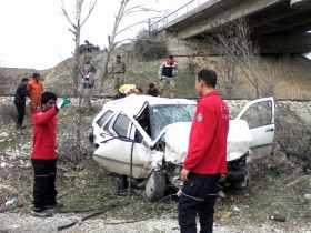 Erzincan'da trafik kazası: 1 ölü