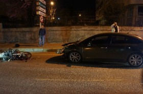 Beşiktaş’da kaza: 1 yaralı