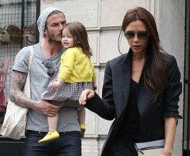 Beckham ailesi Paris'te