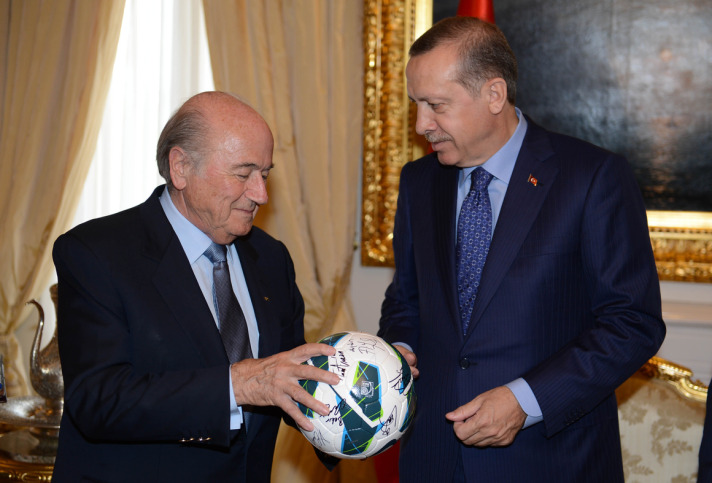 Başbakan Erdoğan Blatter