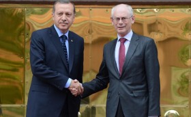 Erdoğan, AB Konseyi Başkanı onuruna yemek verdi