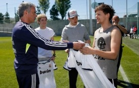 One Direction Real Madrid antremanında 