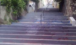 findikli merdivenler gri