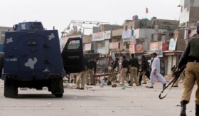 Rangers operation in Lyari