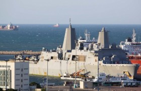 ABD savaş gemisi İsrail'de