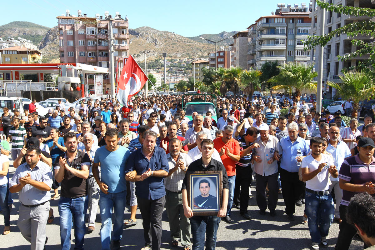 Ahmet Atakan Cenaze töreni