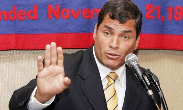 Rafael Correa Kuba Turunda
