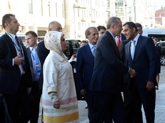 Başbakan Erdoğan Petersburg’da