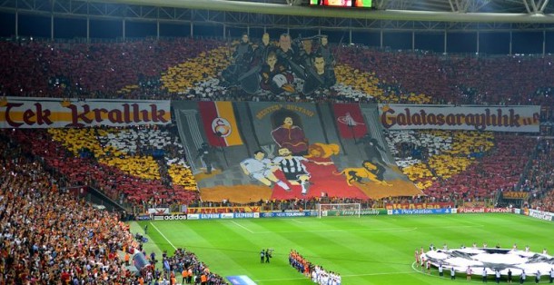 Galatasaray Real Madrid maçı koreografi