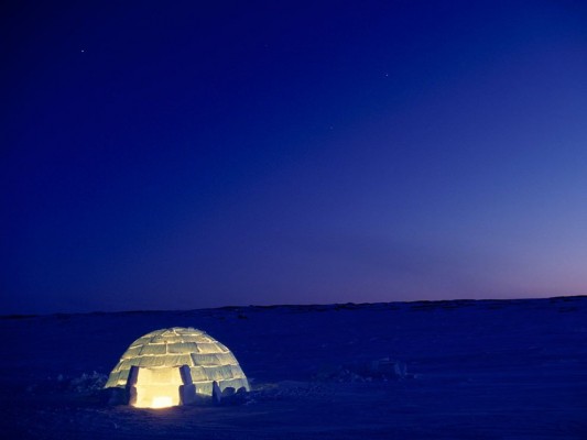 igloo eskimo evi