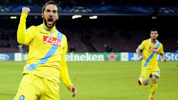 Higuain Napoli Arsenal maçı