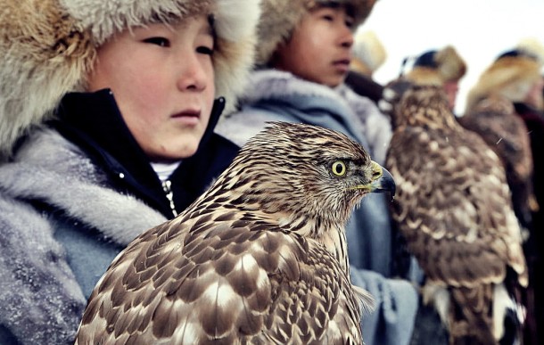 Kazakistan Kartal Festivali