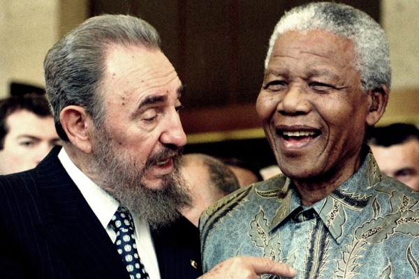 Nelson Mandela Fidel Castro