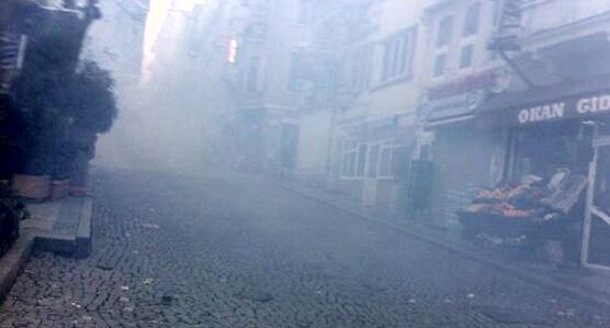 Taksim DODEF yürüyüşü müdahale