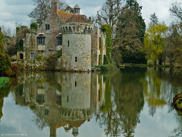Scotney Kalesi ve bahçeleri Kent Bölgesi Londra Scotney Kalesi ve bahçeleri Kent Bölgesi Londra