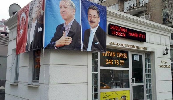 Ankara taksi durağı