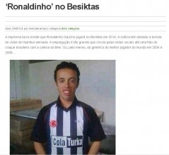 Ronaldinho Beşiktaşta