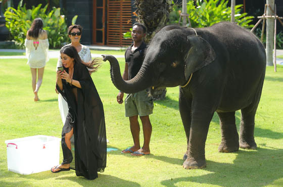 Kim Kardashian Tayland tatili