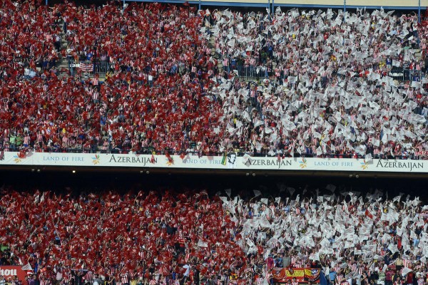 Atletico Madrid taraftarı