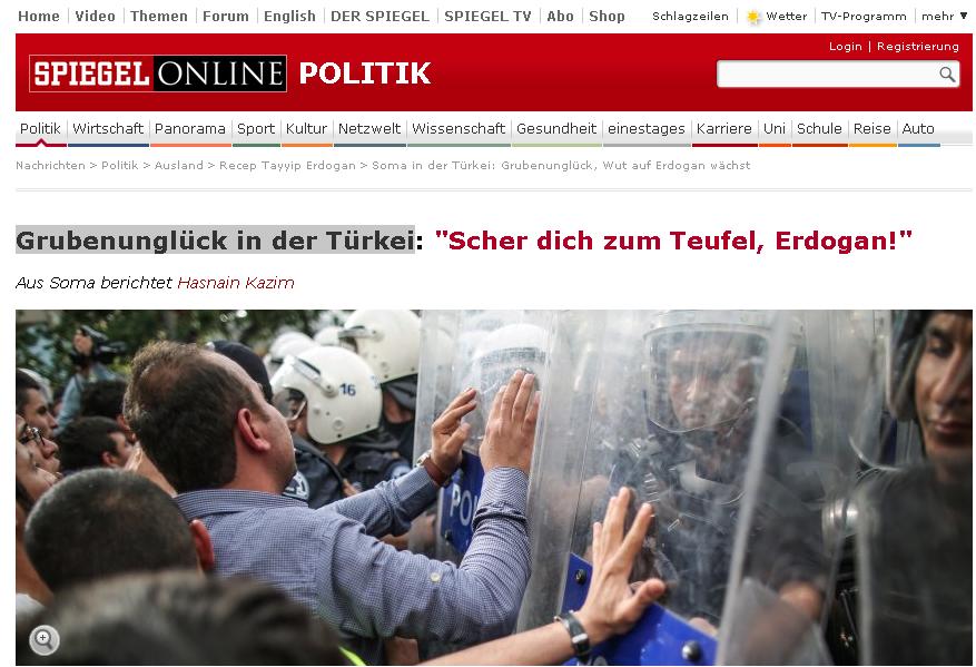 Der Spiegel Erdoğan