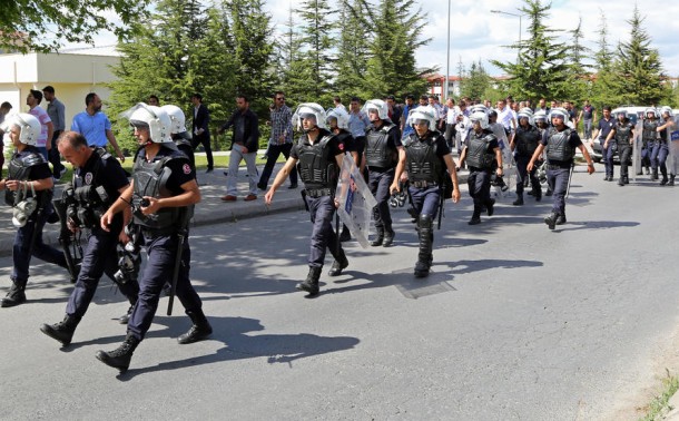 Erciyes Üniversitesi kavga