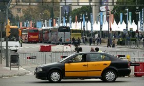 İspanya taksi grevi