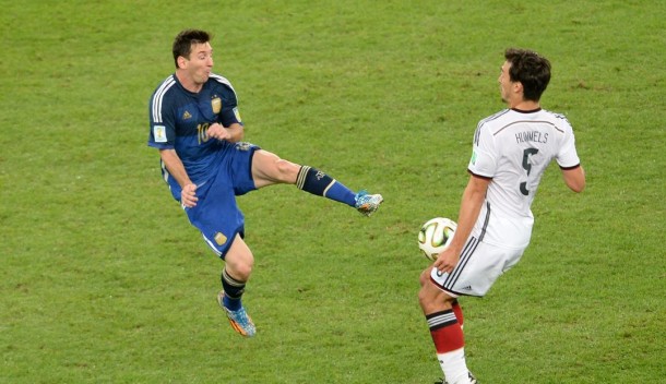 Messi Almanya maçı